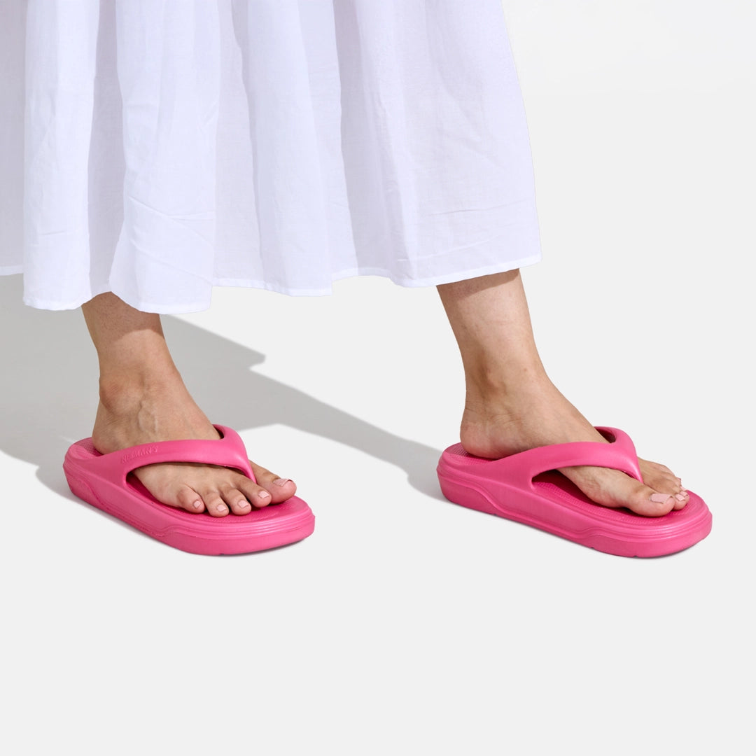 Neeman's Cushers Flip Flops for Women | Powered by CushyVerse Technology for Ultimate Cushioning, Bounce & All-Day Comfort