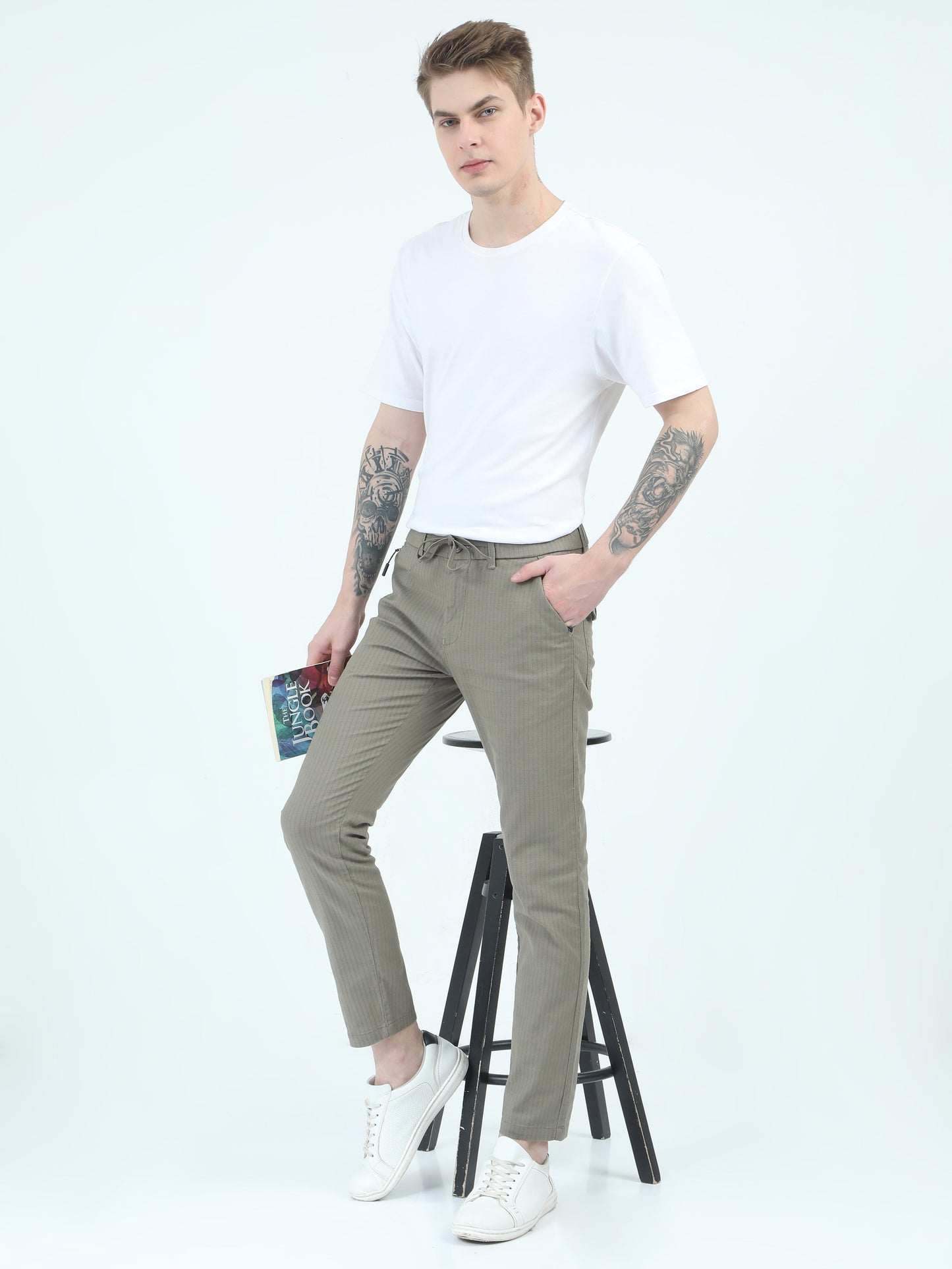Men's Media Trousers – Grey