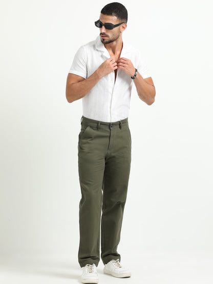Green Carpenter Trousers