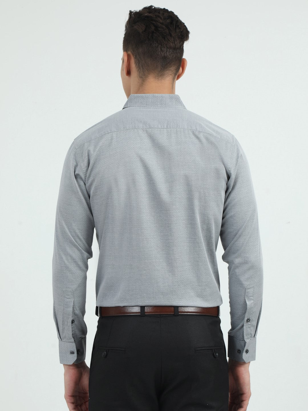 Ash Grey Formal Shirt