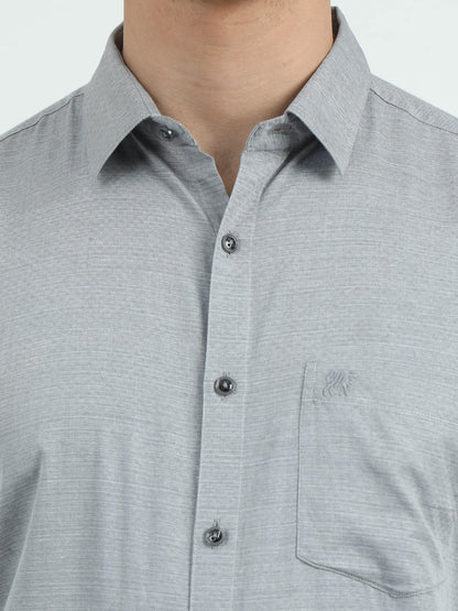 Ash Grey Formal Shirt