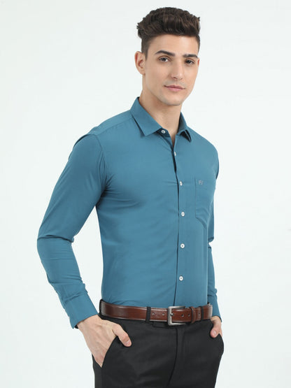 Deep Teal Formal Shirt