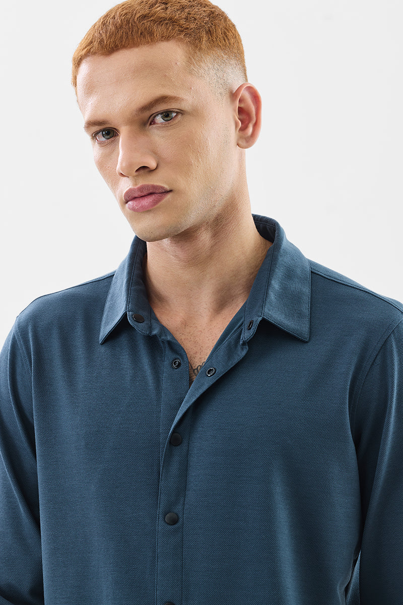 Madrigo Dark Teal Blue Shirt