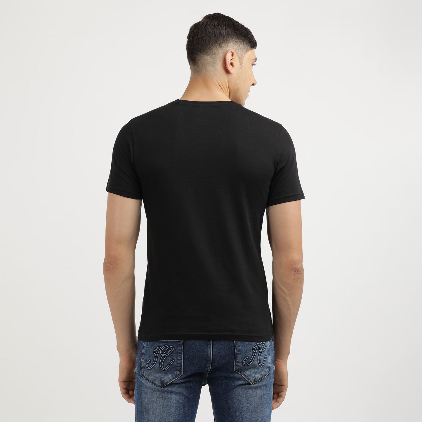 Techie Graphic Print Men's Crew Neck T-shirt