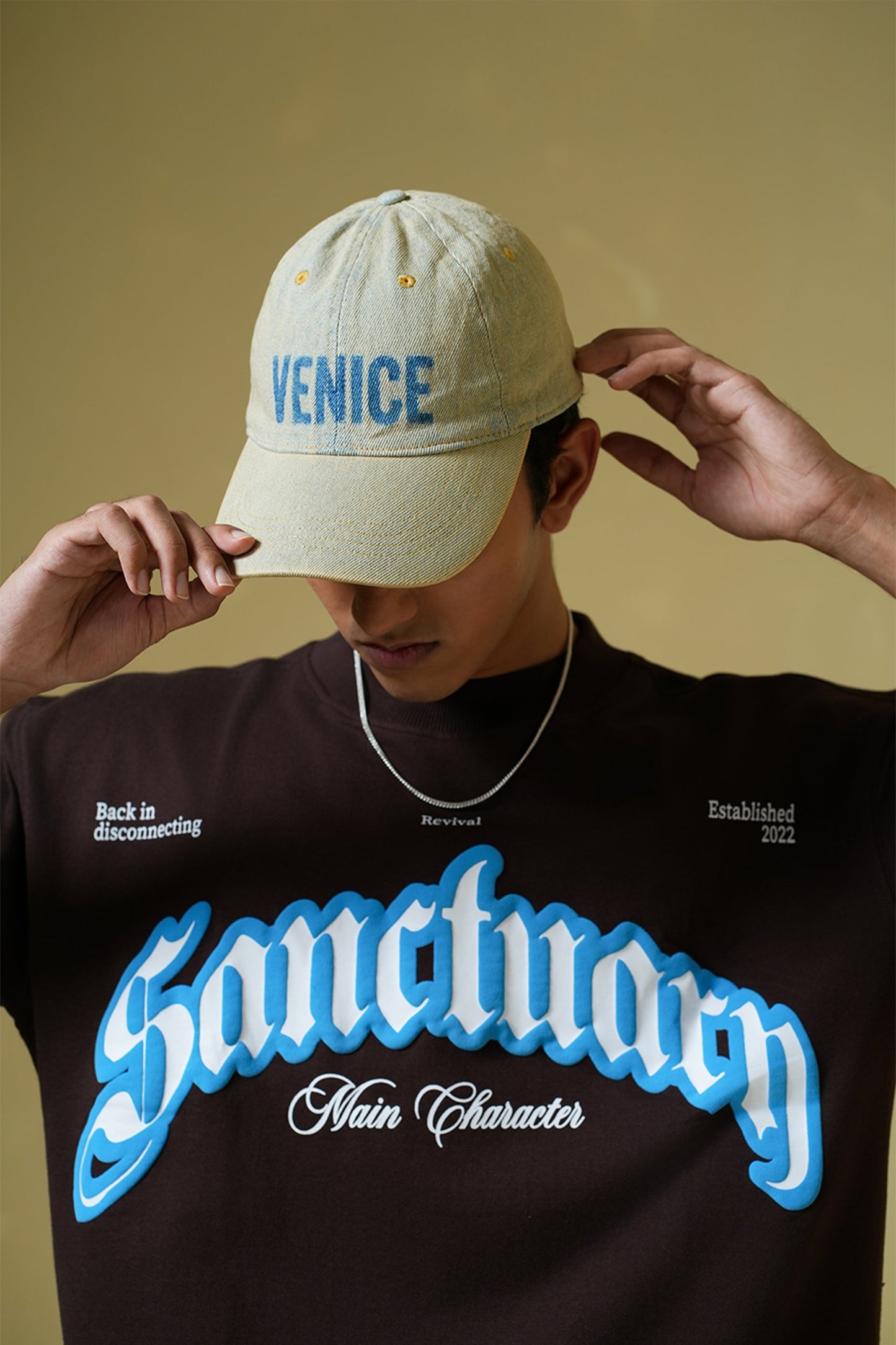 Sanctuary Brown Oversized t-shirt