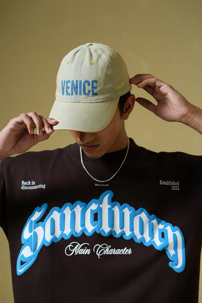 Sanctuary Brown Oversized t-shirt