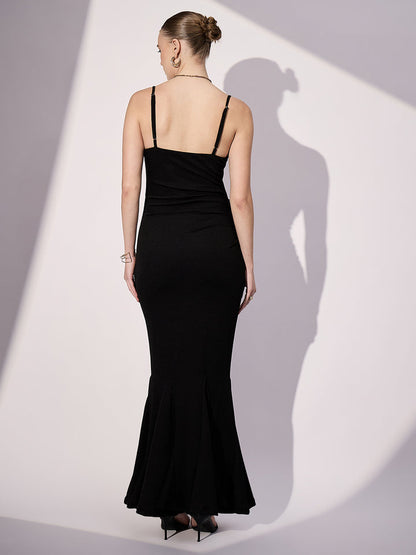 Fishtail Maxi Bodycon Dress