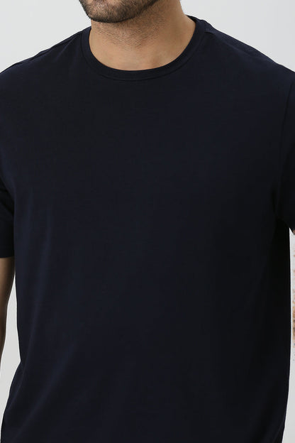 Essential Stretch T-Shirt (Blue & Sky Blue)
