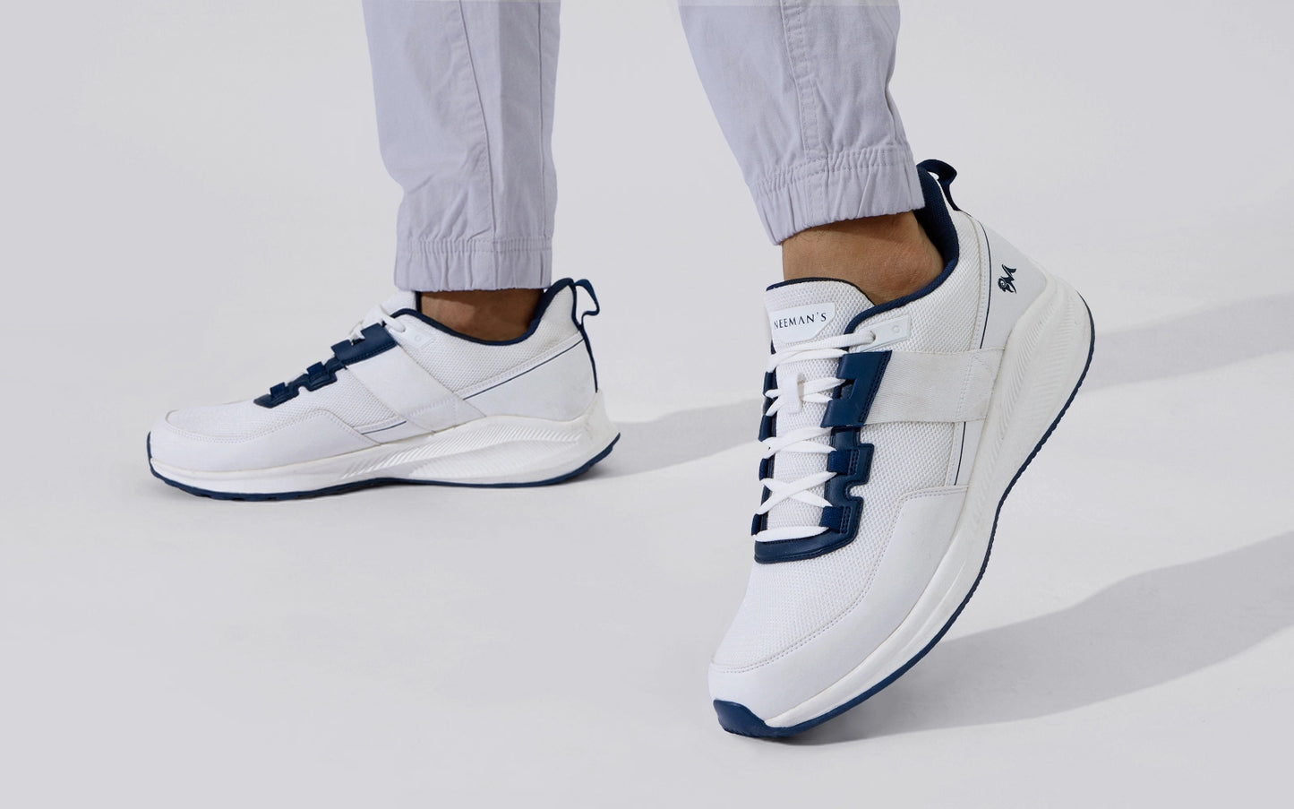 Neeman's The Exuberants Sneakers for Men | Comfortable and Flexible | Casual Shoes for Men | Stylish and Trendy | Walking, Running, Gyming Sneakers | EVA Sole Men's Sneakers