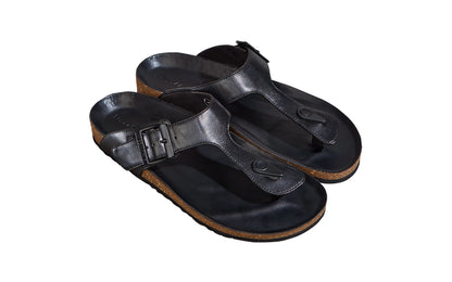 Neeman's Cork Sandals for Men | Stylish and Fashionable Slippers for Boys | Ankle Strap Open Toe Indoor Outdoor Sandals | Lightweight Comfortable Soft Flat Chappal | Everyday Comfort