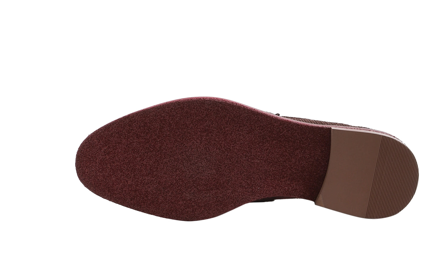 Neeman's Block Heel Loafers for Mens | Breathable Knit Upper Comfortable & Flexible EVA Sole