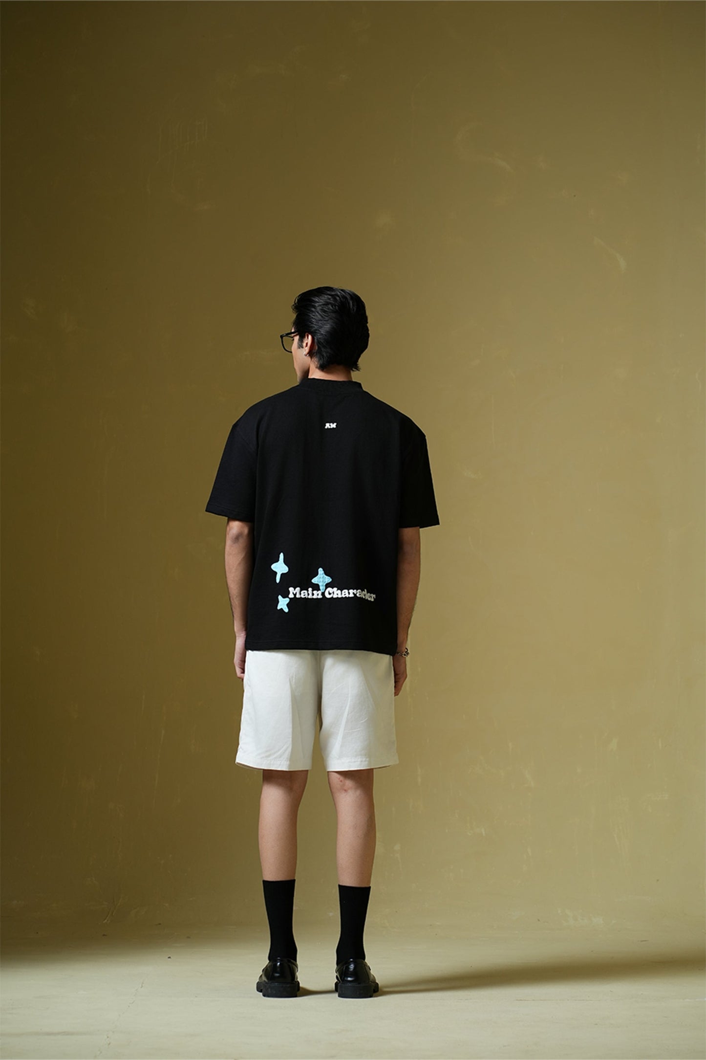 Sao Paulo Black Oversized T-Shirt