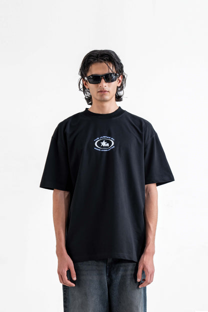 The Justice Black Oversized T-Shirt