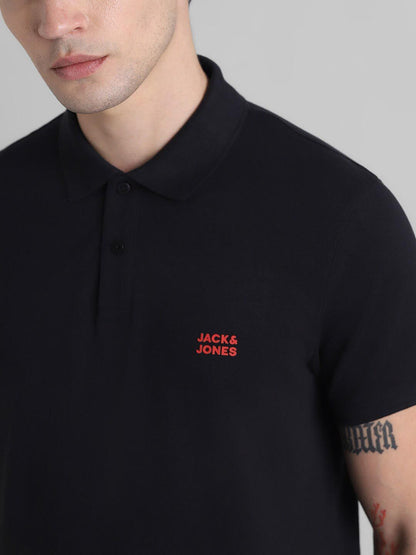 Polo Collar Slim Fit Pure Cotton T-shirt