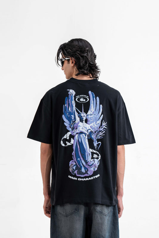The Justice Black Oversized T-Shirt