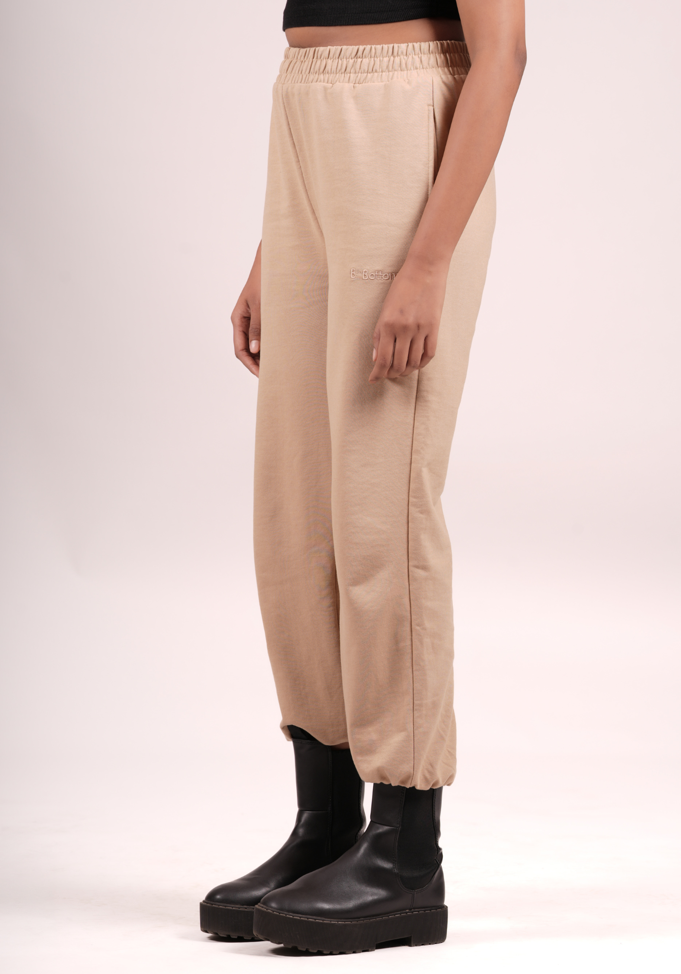 Cuddle Up Joggers in Sugar Cookie Beige