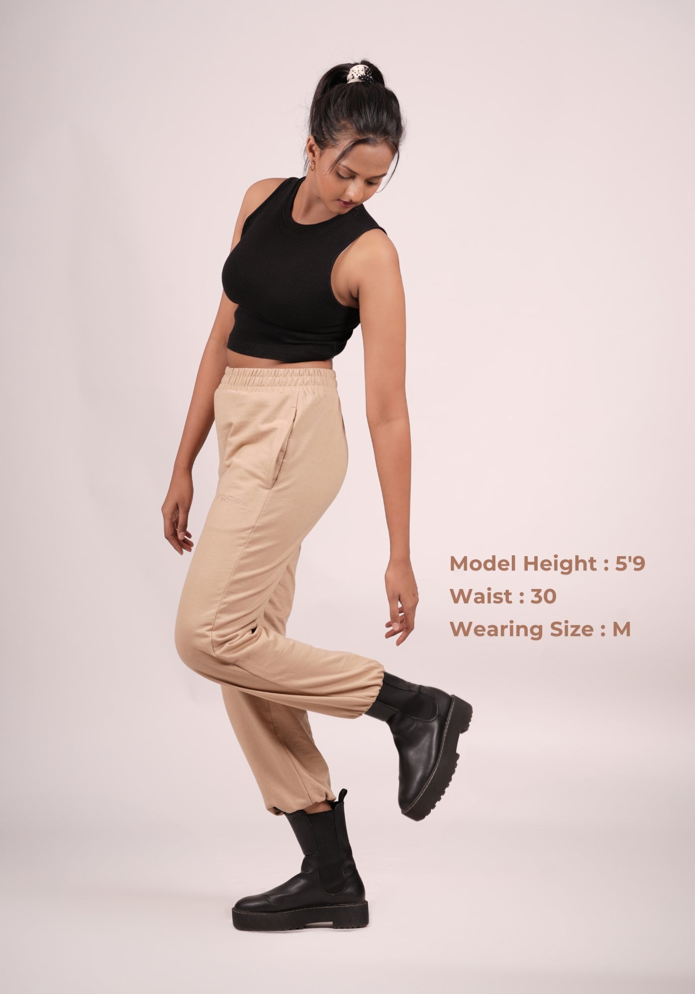 Cuddle Up Joggers in Sugar Cookie Beige