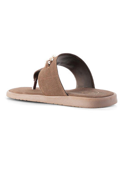 T-Rad Luxe Horsebit Sandals - Brown