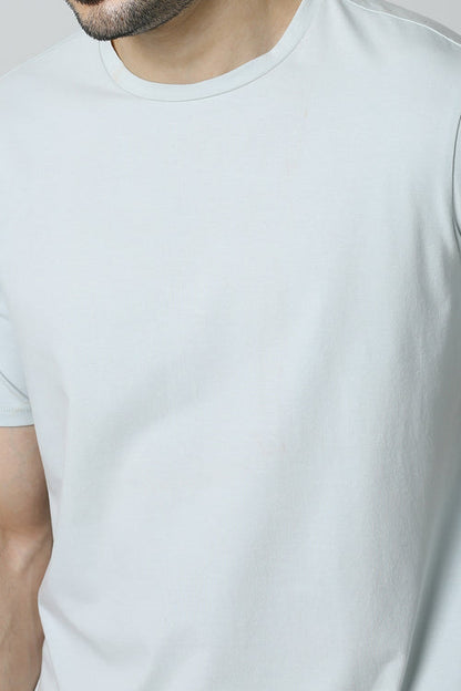 Essential Stretch T-Shirt (Blue & Sky Blue)