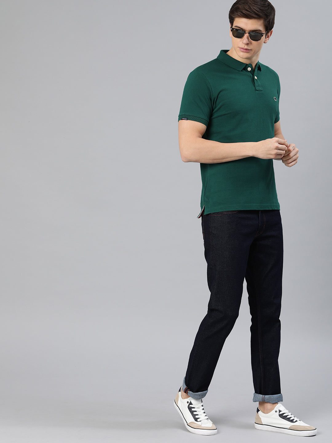 Chester Men Green Polo