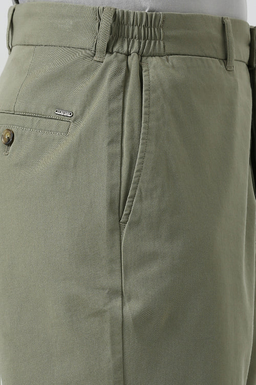 Cotton Fig Green Marina Shorts