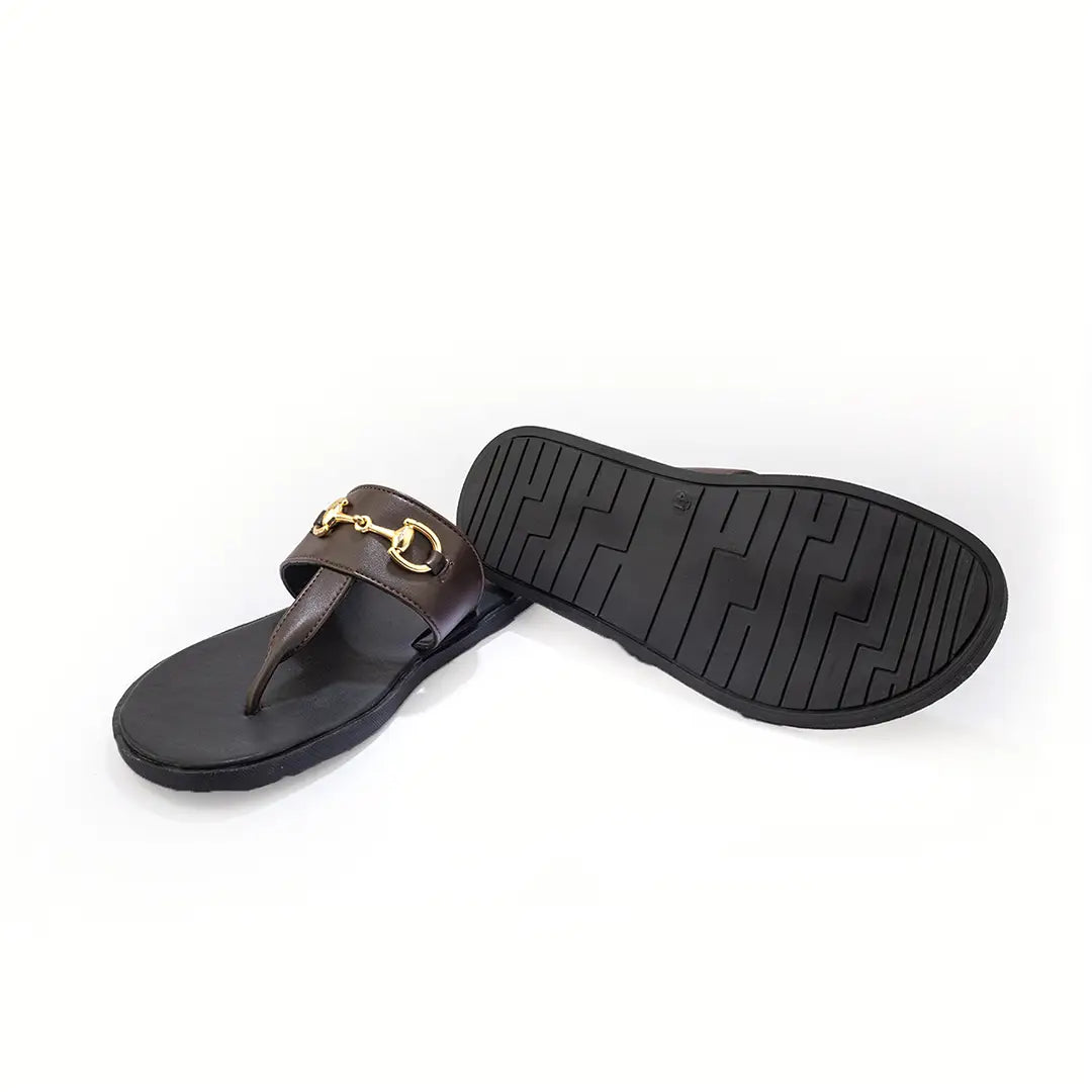 T-Rad Horsebit Sandals - Brown