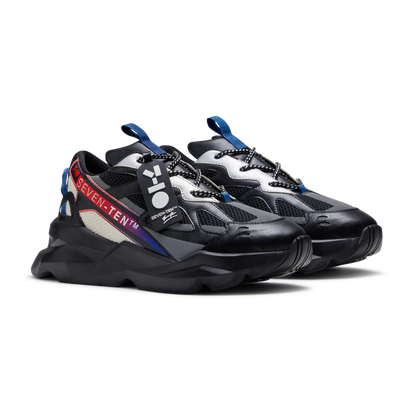 724 Black Sport Chunky Sneaker