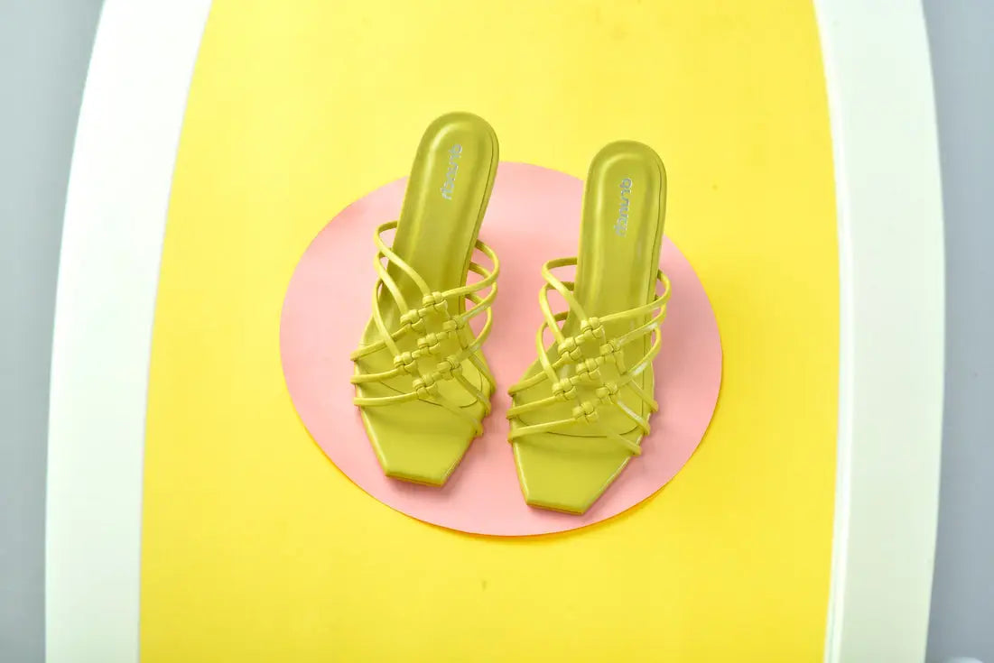 Sangria Heels - Green