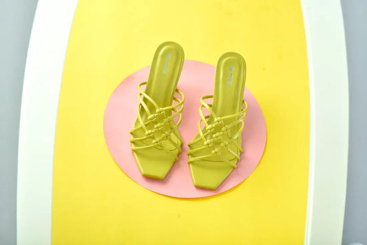 Sangria Heels - Green