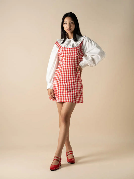 Theater Women Red Kelly Mogambo Mary Jane Block Heels