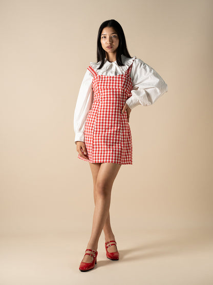 Theater Women Red Kelly Mogambo Mary Jane Block Heels