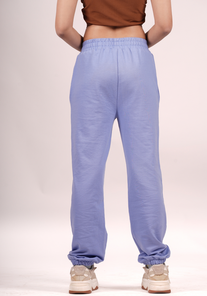 Cuddle Up Joggers in Cornflower Blue