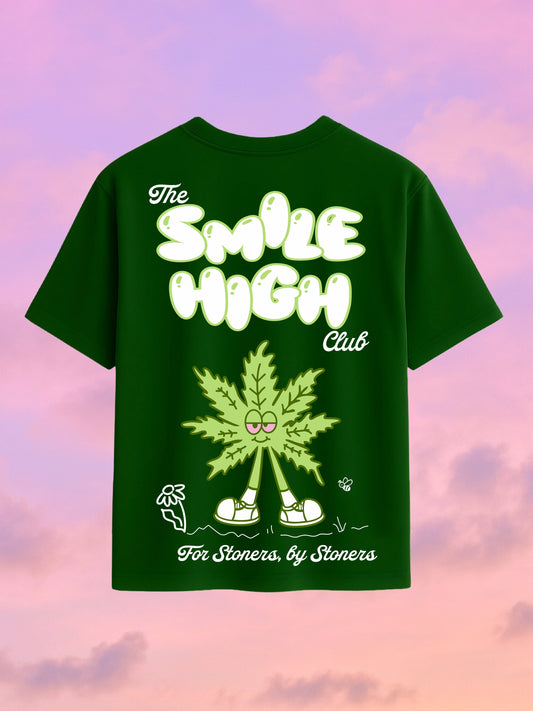 Smile High - The 420 Club Drop tee For Men And Women