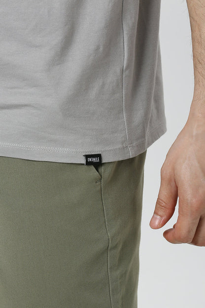 Essential Stretch T-Shirt (Black, Grey)