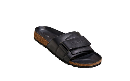 Neeman's Cork Slides for Men | Sliders for Boys | Adjustable Strap Open Toe Chappal | Lightweight Comfortable Flexible Soft Cushioned Slides | Stylish & Fashionable