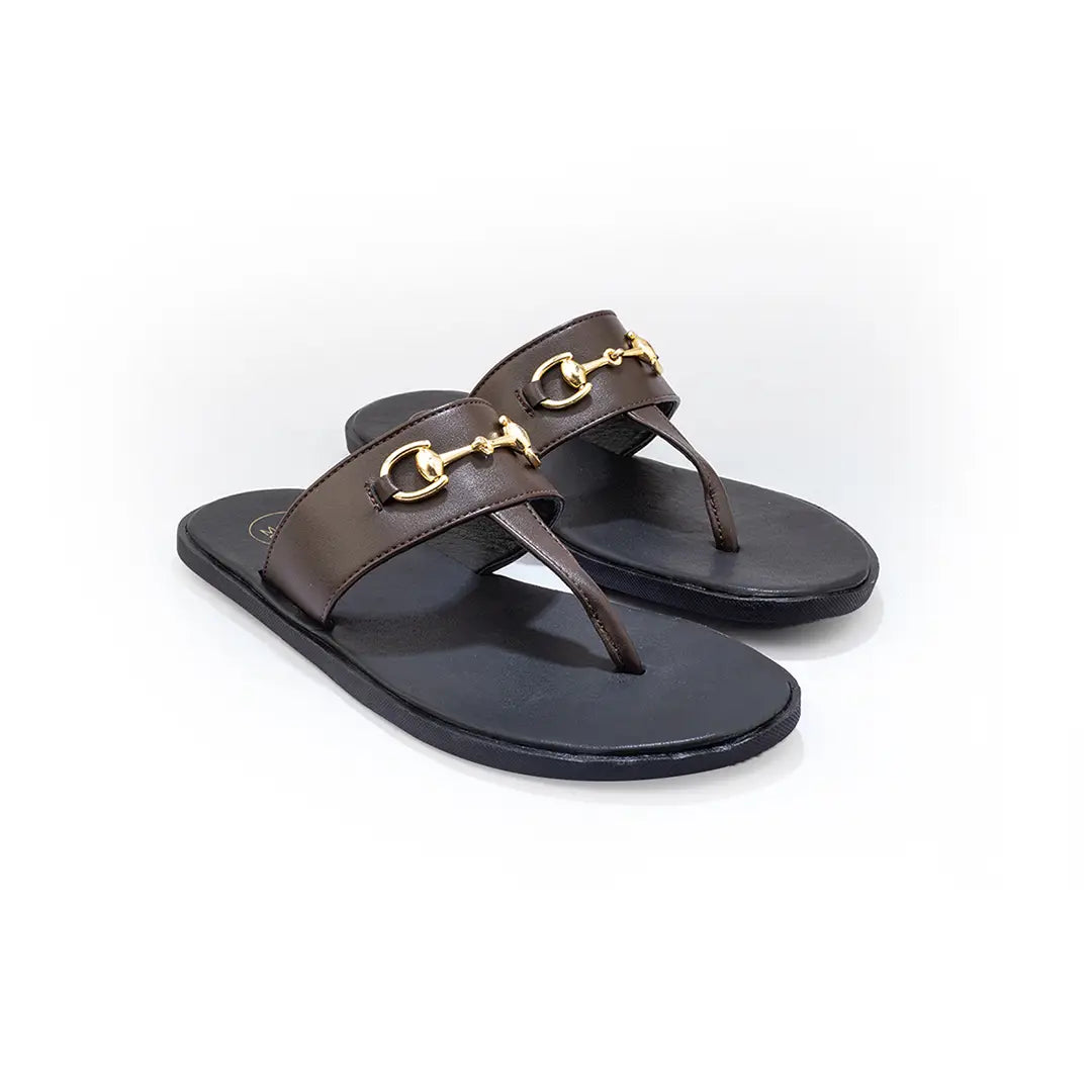 T-Rad Horsebit Sandals - Brown