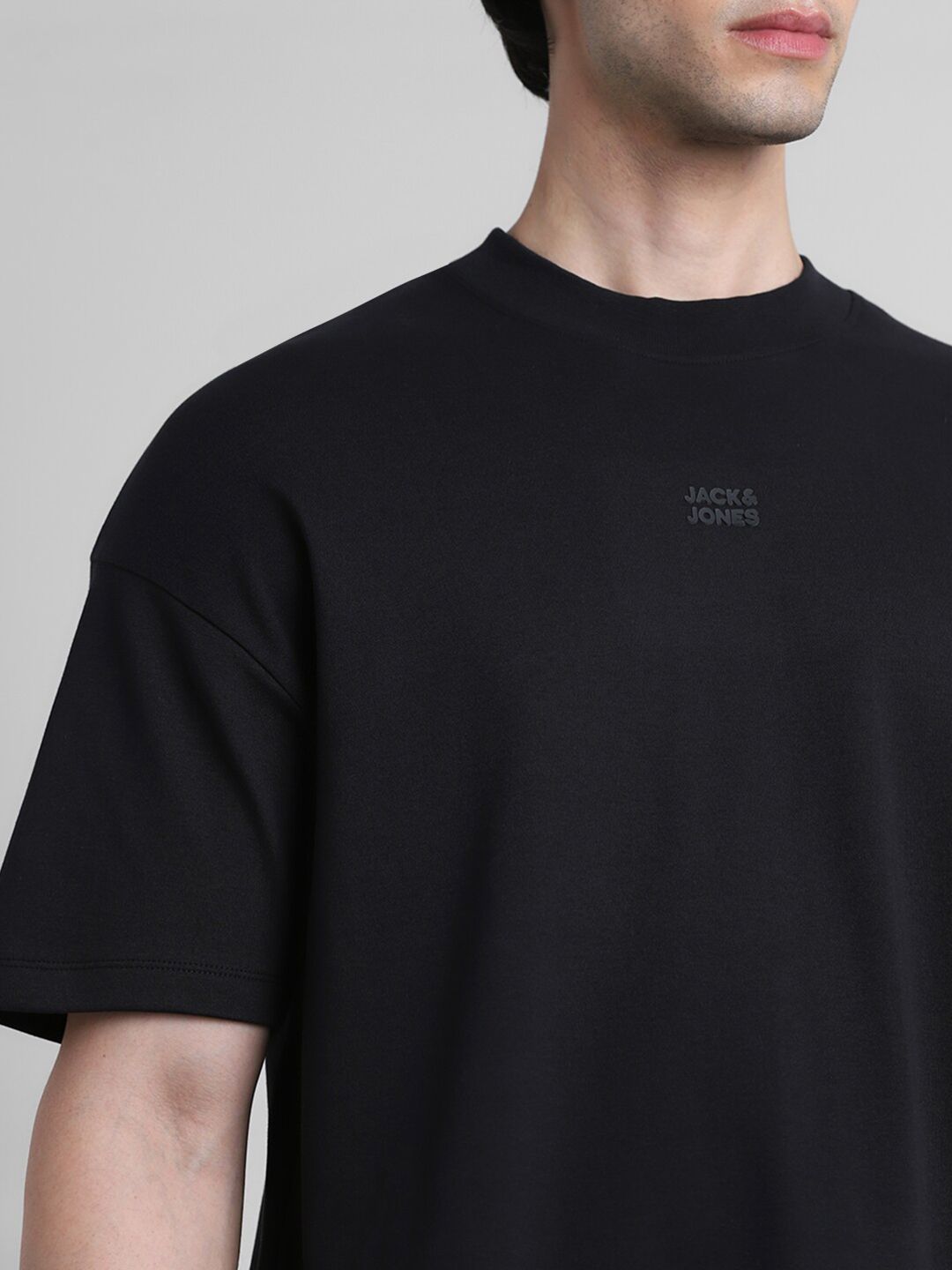 Oversized Drop Shoulder Pure Cotton T-Shirt
