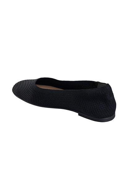Neeman's Plush Square Ballerinas for Women | Flats & Slip On Casual Shoes | Comfortable & Flexible