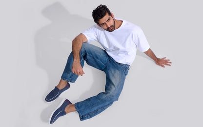 Neeman's The Brunch Loafers for Men | Comfortable, Flexible & Breathable Knitted Upper and Faux Leather