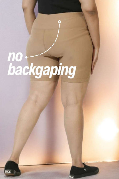 Plus Size Fawn Tummy Shaper Shorts