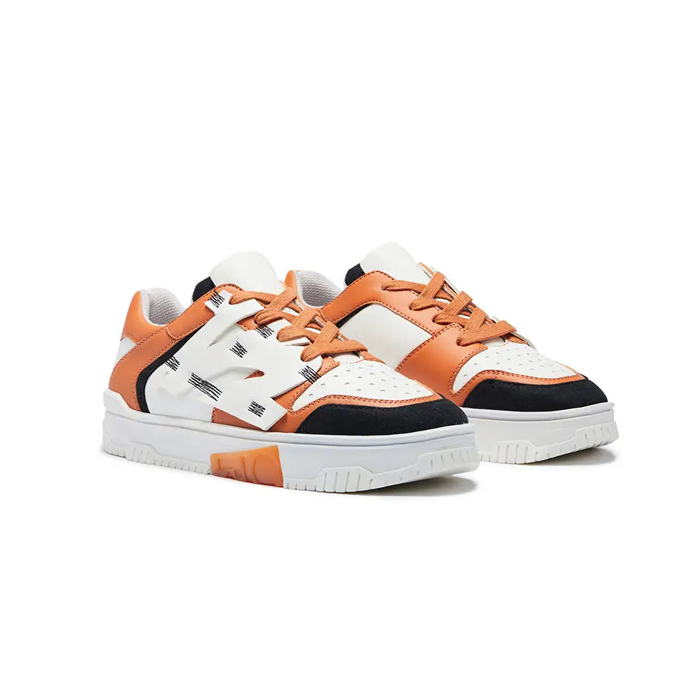735 Cheeto Chunky Orange Low-Top Sneakers