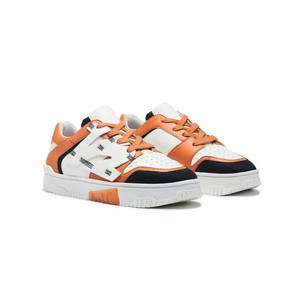 735 Cheeto Chunky Orange Low-Top Sneakers