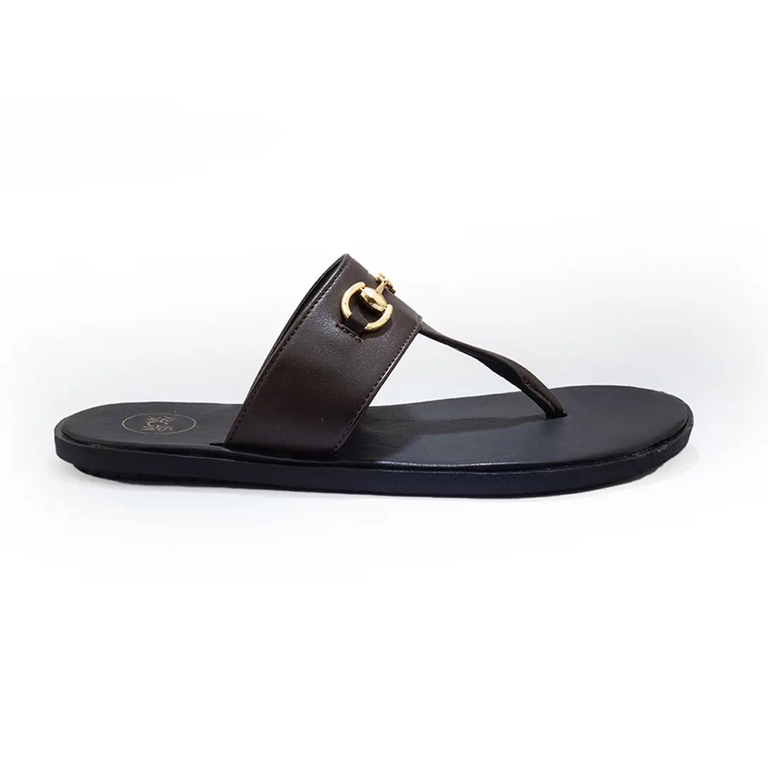 T-Rad Horsebit Sandals - Brown