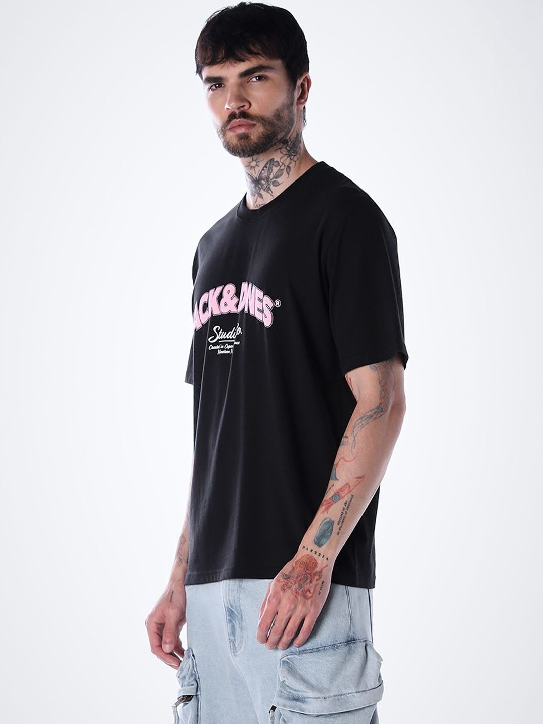 Brand Logo Printed T-shirt