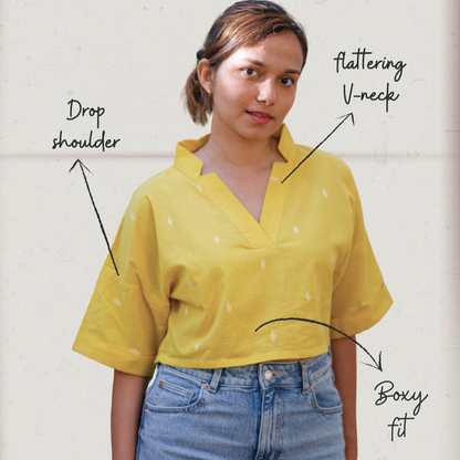 Honey Butter Crop Top