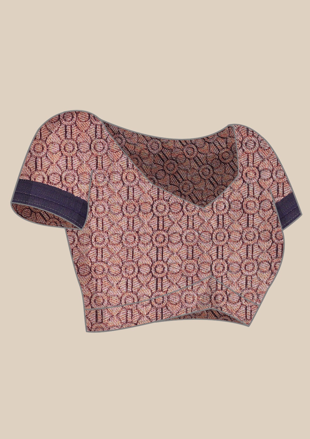 Sea Green Tissue Brocade Weaving Silk Saree