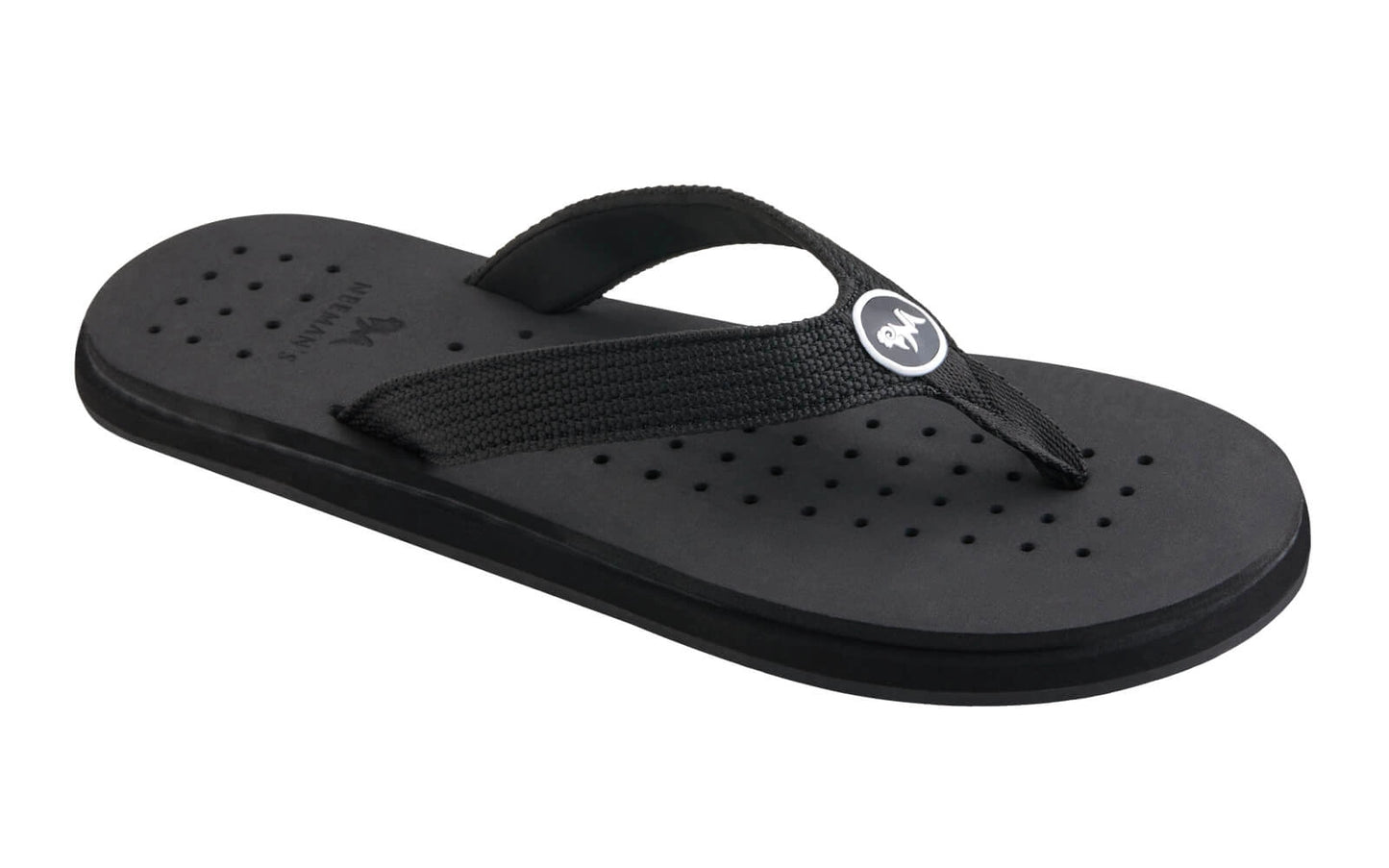 Neeman's Eco Flip Flops for Men | Comfortable Outdoor Indoor Fashionable Slippers for Boys | Rubber Flat Slip On Flexible | Everday Comfort