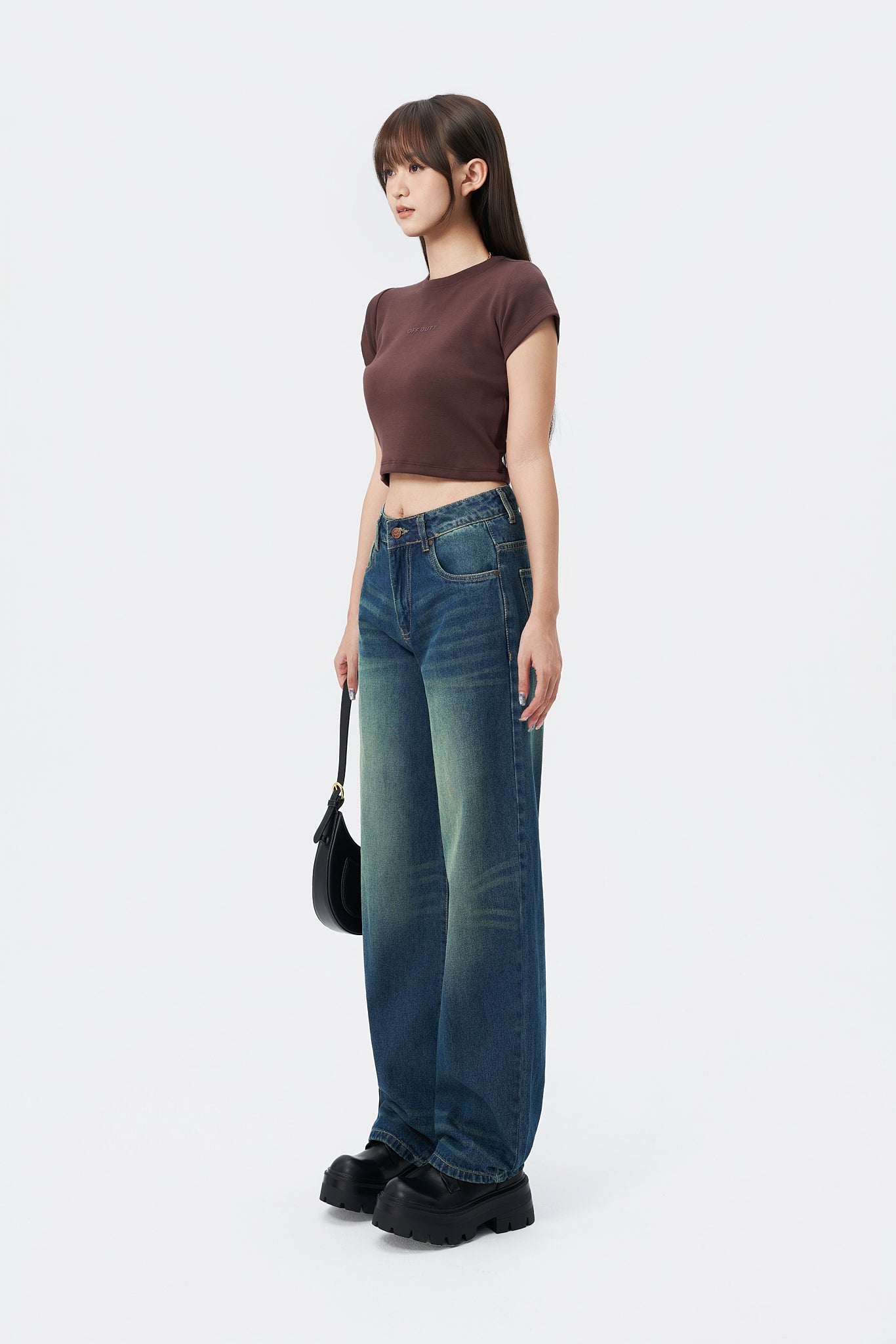 Interstellar Blue Baggy Jeans