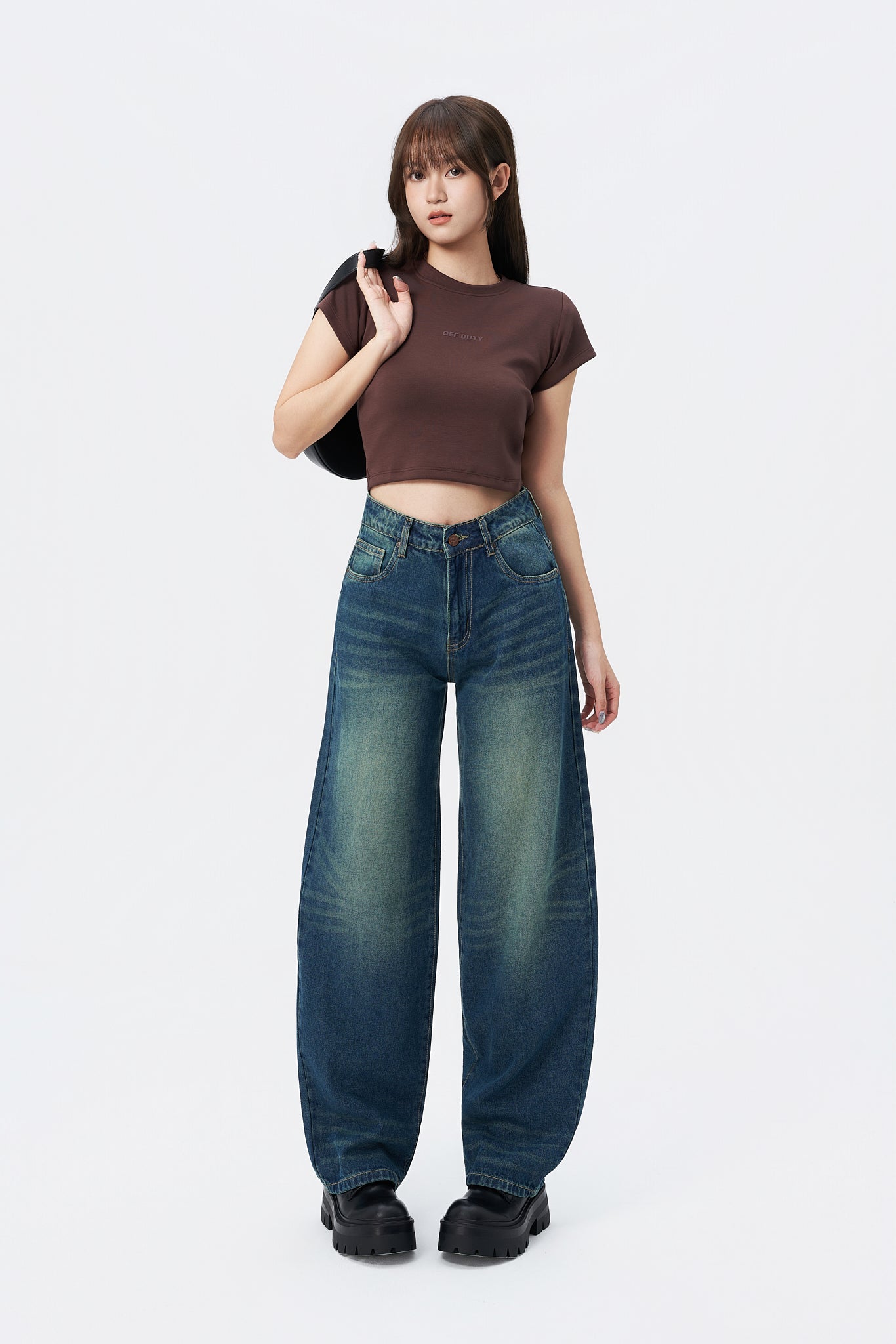 Interstellar Blue Baggy Jeans