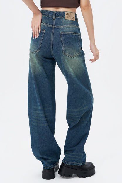 Interstellar Blue Baggy Jeans